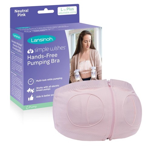 Lansinoh Simple Wishes Hands Free Breast Pump Bustier - image 1 of 4