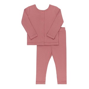 Ely's & Co.  2-Piece Toddler Set - Ribbed Cardigan and Pants - 1 of 4