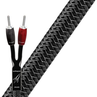 AudioQuest Rocket 44 Full-Range Speaker Cable With 500 Series Silver Banana Plugs - Pair