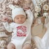 The Juniper Shop Valentines Whale Baby Long Sleeve Bodysuit - 2 of 3