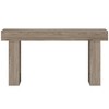 Resenkos Entryway Table, Console Sofa Table,63-Inch Console Table, Farmhouse Wooden Sofa Table Entryway Table,Rustic - 4 of 4