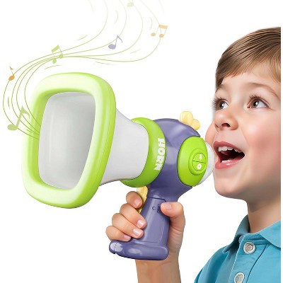 iPlay, iLearn Kids Voice Changer Toy, Toddler Megaphone with Musical Sound Effects