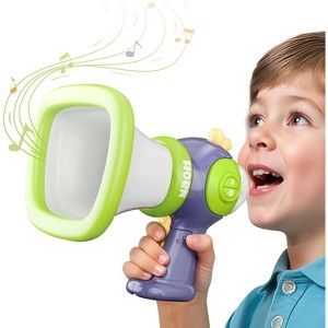 iPlay, iLearn Kids Voice Changer Toy, Toddler Megaphone with Musical Sound Effects - 1 of 3