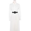 INSPIRE CHIC Women's Solid Color Retro Fashion Snake Pattern Buckle Decorative Wide Belts for Dresses - 4 of 4