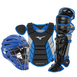 Mizuno Samurai Youth Baseball Boxed Catcher's Gear Set 14" - 1 of 4