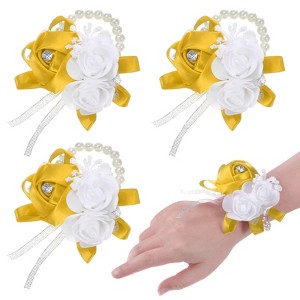 Unique Bargains Durable Elastic Fashion Trend Lightweight Wrist Corsage - 1 of 4
