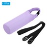 Unique Bargains Neoprene Insulated Removable Shoulder Straps Water Bottle Sling Bag 2.64"x7.28" - 3 of 4