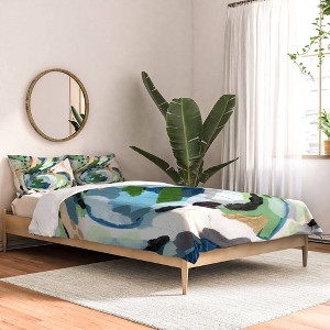 Laura Fedorowicz Greenery 100% Cotton Comforter Set - Deny Designs - 1 of 4