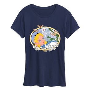 Women's - Disney - Alice in Wonderland Short Sleeve Graphic T-Shirt - 1 of 4