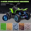 12V Kids ATV, Ride on Toy Car Bombardier Licensed BRP Can-am 4 Wheeler Quad Electric Vehicle, w/LED Lights - 4 of 4