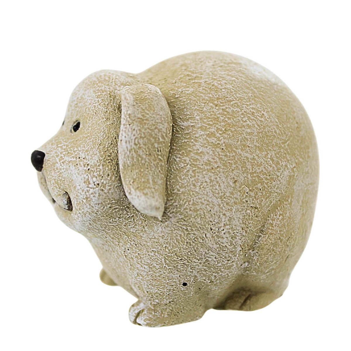 Roman 2.5 Inch Pudgy Pebble Pals Garden Figurine Everyday Figurine , Lightweight Summer Decor Animal Mini (1PC) - thumbnail 9