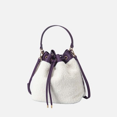 MKF Collection Saryn Women’s Drawstring Bucket Bag 2-in-1 Shoulder & Crossbody with Wallet by Mia K — фото 2