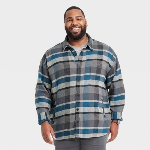 Men's Big & Tall French Cuff Long Sleeve Shirt - Original Use™ Gray 5xlt :  Target