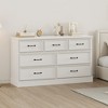 7 Drawers Dresser for Bedroom, Modern Chest of Drawers with Metal Handle, Wood Dresser TV Stand - 3 of 4
