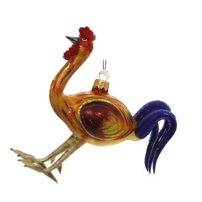 Morawski 5.0" Rooster Hand Painted Poland  -  Tree Ornaments