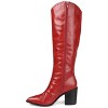 Journee Collection Women's Daria Stacked Heel Knee High Boots - 2 of 4