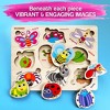 QUOKKA Wooden Puzzles for Toddlers 1-2 - 2 of 4