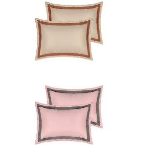 Unique Bargains Room Decoration Polyester Mother's Day Gift Wrinkle-Resistant Pillowcase 4 Pcs - 1 of 4