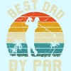 Men's Design By Humans Best Dad By Par Tropical Golf By T-Shirt - 2 of 2