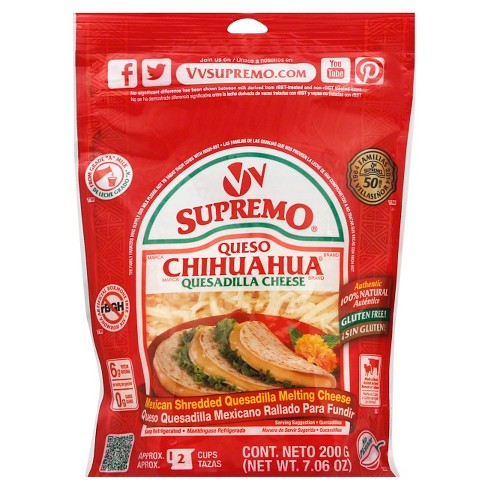 V&v Supremo Queso Chihuahua Quesadilla Cheese - 7.6oz : Target