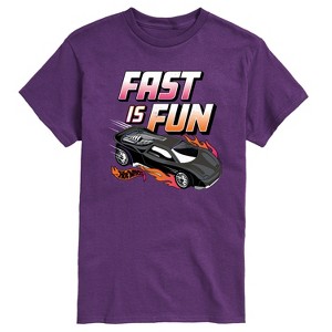 Men's - Hot Wheels - Fast Is Fun -Men's Short Sleeve T-Shirt Short Sleeve Graphic T-Shirt - 1 of 3