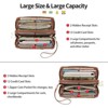 Clotth Women for Wallet - Women’s Vegan Leather RFID Blocking Clutch Wallet,Large Capacity Wristlet Purse with Strap,for Travel & Daily Use - 4 of 4