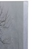 Northlight Lighted Winter Cottage Forest Scene Christmas Canvas Wall Art 11.75" x 15.75" - 3 of 3