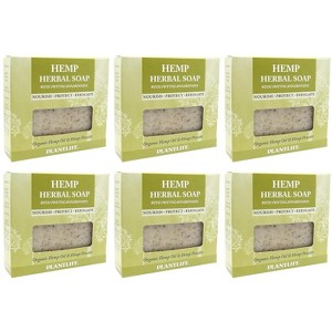 Plantlife Vegan Hemp Soap Bar – Moisturizing, Soothing, Handcrafted, Plant-Based – Made in California, 4oz - 1 of 2