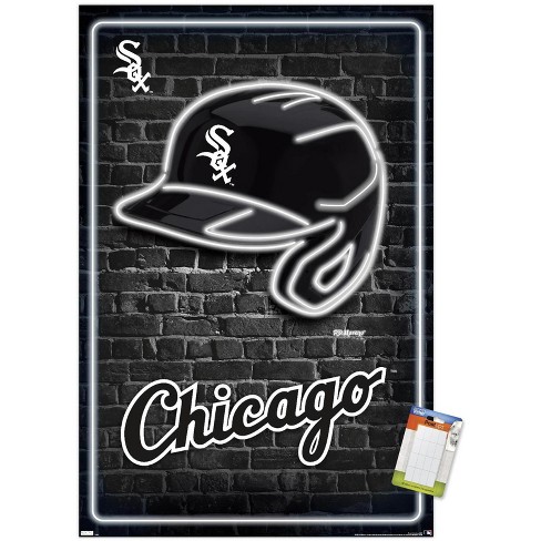 MLB Chicago White Sox - Retro Logo Wall Poster, 14.725 x 22.375