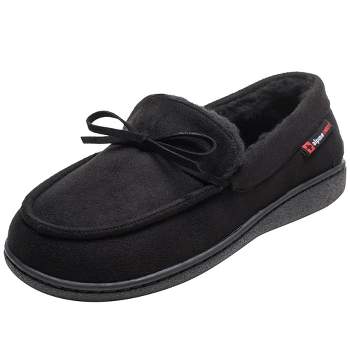 Alpine Swiss Vayla Womens Moccasin Slippers Warm Shearling Comfortable House Shoes