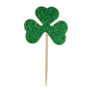 Beistle Shamrock Picks, 3.25", (144/Pkg) Multicolored - 1 of 2