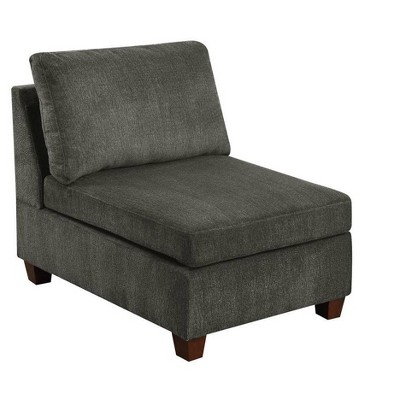 NicBex Couches for Living Room 1pc Modular Corner wedge Sofa Furniture Modular Sectional Sofa with 2 Pillow