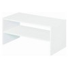 ClosetMaid 24 Inch Wide and 11.7 Inch Tall Horizontal Stackable Closet Storage Shoe Organizer for Entryways, Hallways, and Mudrooms, White - 2 of 4