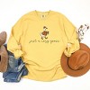 Simply Sage Market Just A Cozy Goose Plaid Garment Dyed Long Sleeve - 3 of 4