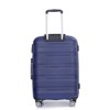 Wooakway Hardshell Suitcase Spinner Wheels PP Luggage Sets Lightweight Durable Suitcase with TSA Lock,3-Piece Set - 3 of 4
