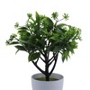 Unique Bargains Artificial Plants Coin Chrysanthemum with Round Pot Plastic 3.15"x3.15"x9.45" 1 Pc - 4 of 4