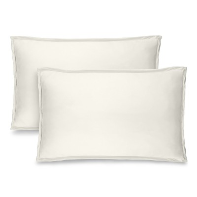 2 Pack Microfiber Pillow Sham Covers Set by Bare Home, Pillows Not Included