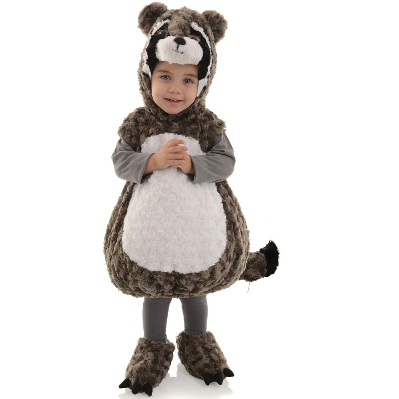 Underwraps Costumes Raccoon Toddler Costume, Medium, 1 of 2