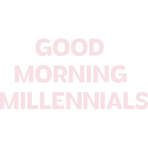 Social Collective Women's Good Morning Short Sleeve Graphic Cotton Retro Vintage Ranger Baby Tee - 1 of 2