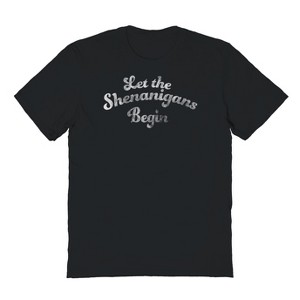 Rerun Island Men's Vintage Shenanigans Short Sleeve Graphic Cotton T-Shirt - 1 of 1