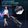 Resenkos Electric Ride-on Car,Electric Car for Kids, Ride-on Toy for Boys and Girls with Remote Control, Dark - 2 of 4