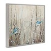 Stupell Industries Love Birds with Heart Shape Black Framed Giclee Art - 3 of 4