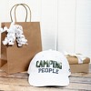 Pavilion Gift Company - Camping People - White Adjustable Hat - Hats - 4 of 4