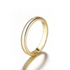 14K Gold Wedding Band Ring - 2 of 3
