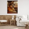 Stupell Industries Rustic Bulldog Fireman, 48" x 36" - 2 of 4