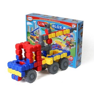 Popular Playthings LinkaBLOX™ Deluxe, Building Set, 126 Pieces - 1 of 3