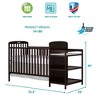 Dream On Me Anna 4 in 1 Full-Size Crib and Changing Table Combo - 3 of 4