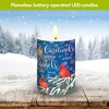 Briarwood Lane Winter Flameless Candle 6x3 Cardinals Appear Flameless Candle with Timer for Winter - 3 of 4