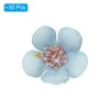 Unique Bargains Silk Realistic Handmade Decorative Artificial Daisy Flower Heads 50 Pcs - 3 of 4