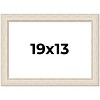 PosterPalooza | Weathered White Picture Frame - UV Acrylic, Backing Board, Hanging Hardware Included - 2 of 4